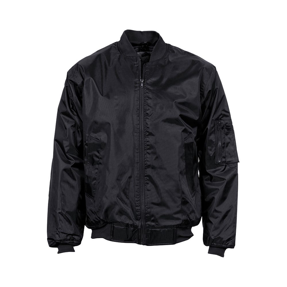 Jacket Flying Jacket - Plastic Zips  2XL Black 3605 40068767 3605-BLK-2XL