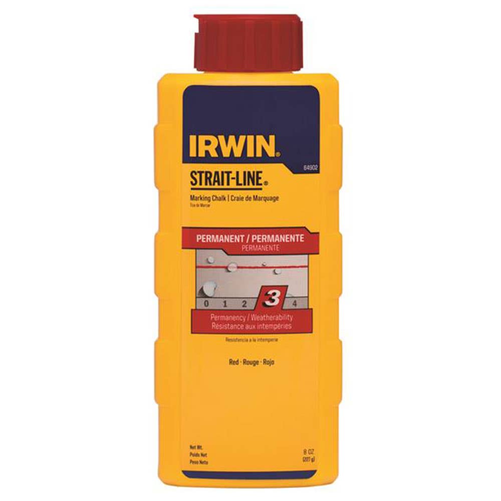 Chalk Powder Refill Marking Permanent Red 228g Irwin 3629004 64902