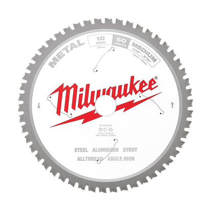Metal saw blade 254mm (10'') 50T Medium Metal Circ Saw Blade 37100006 48408260