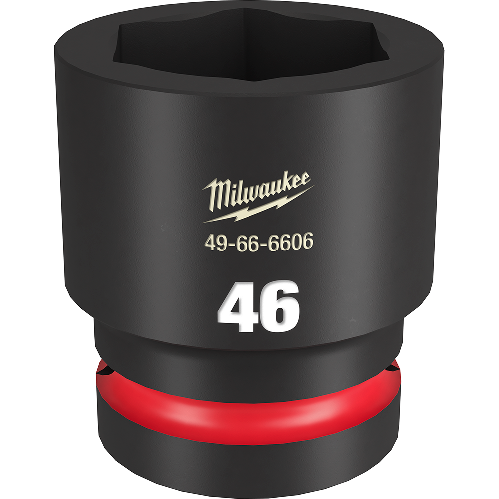 SHOCKWAVE 1'' Drive 46mm Standard 6 Point Impact Socket 37100016 49666606