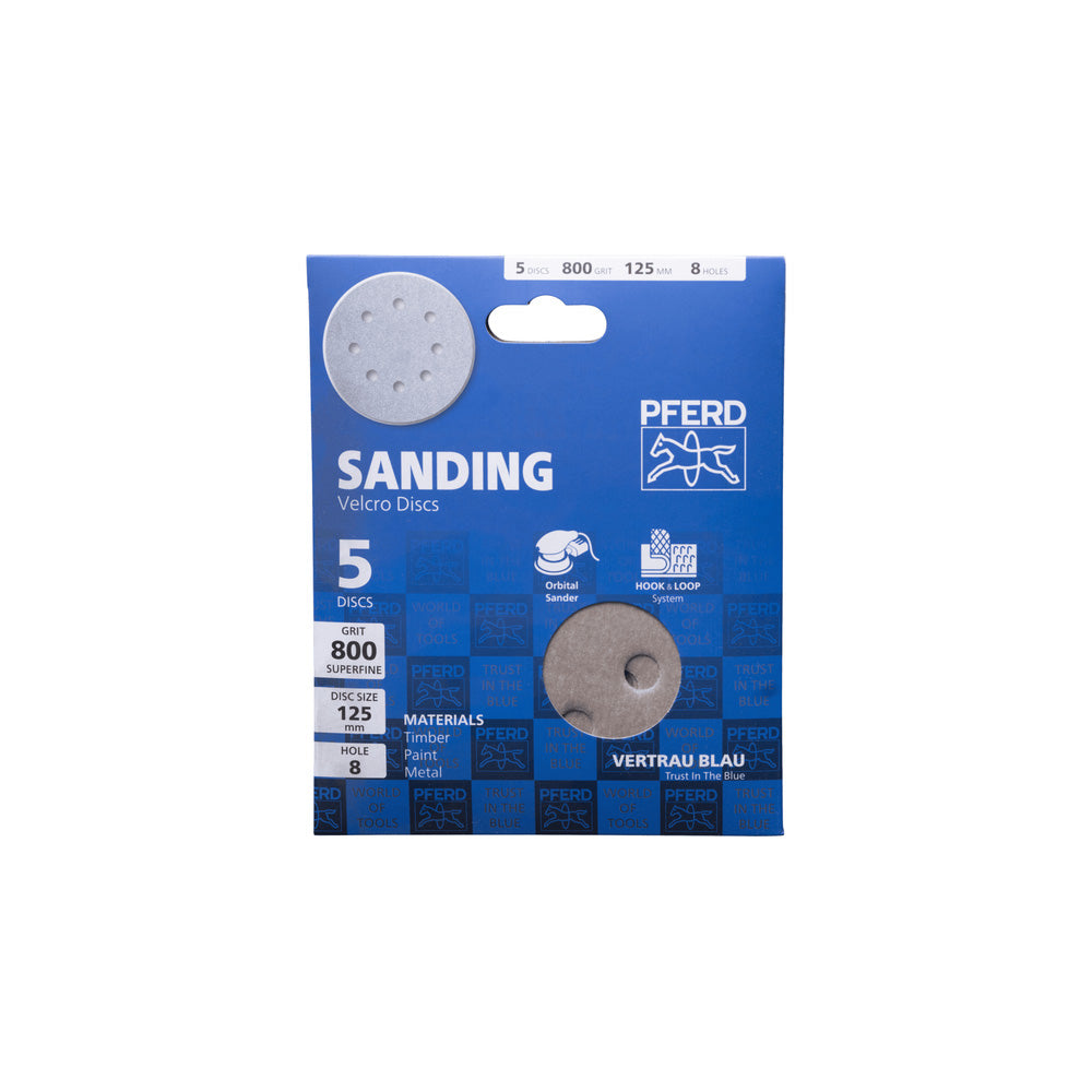 POS uni. alu. oxide hook and loop-backed abrasive disc KSS ECO AC 125 A800_40108409_45017900