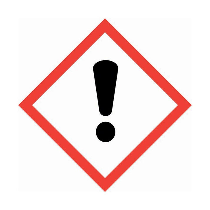 Label GHS Exclamation Mark 20mm SQ Vinyl Roll100 – ATOM