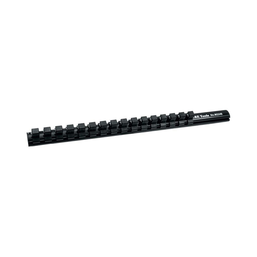 (F3)16Pc. x 1/2" Drive Magnetic Socket Rail 420mm_37502660_M2248
