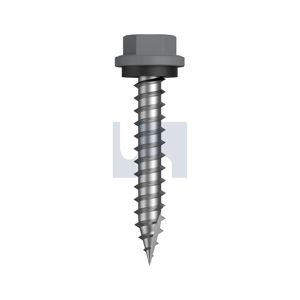 Type 17 Hex Head + Washer Bluegum -Cl4 As3566 #14-10 40 - Pk 1000_40094215_TBGW4SH1410040
