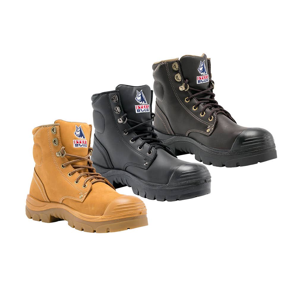 382102 Argyle&reg; Lace-Up Safety Boots with Nitrile Outsole & Bump Cap SB382102