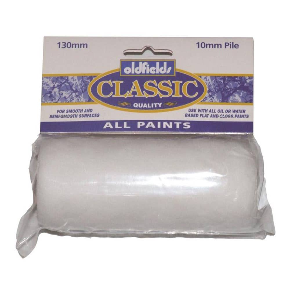 Paint Roller Cover Fabric Classic All Paints 10mm Pile 130mm 697-130 Oldfields 3831103 697-130