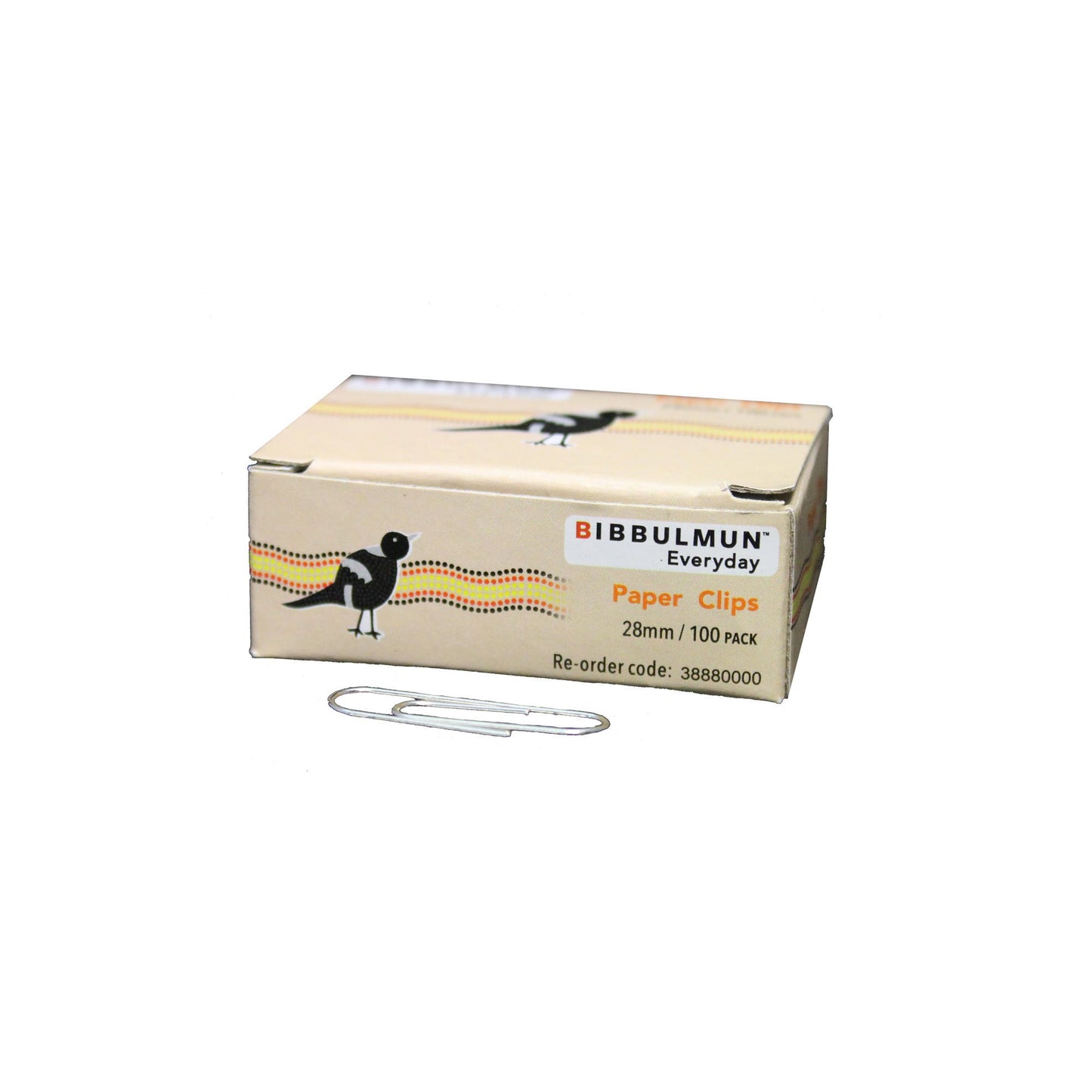 Paper Clips Small 28mm Silver 100 Pk 38880000 NPL-38880000