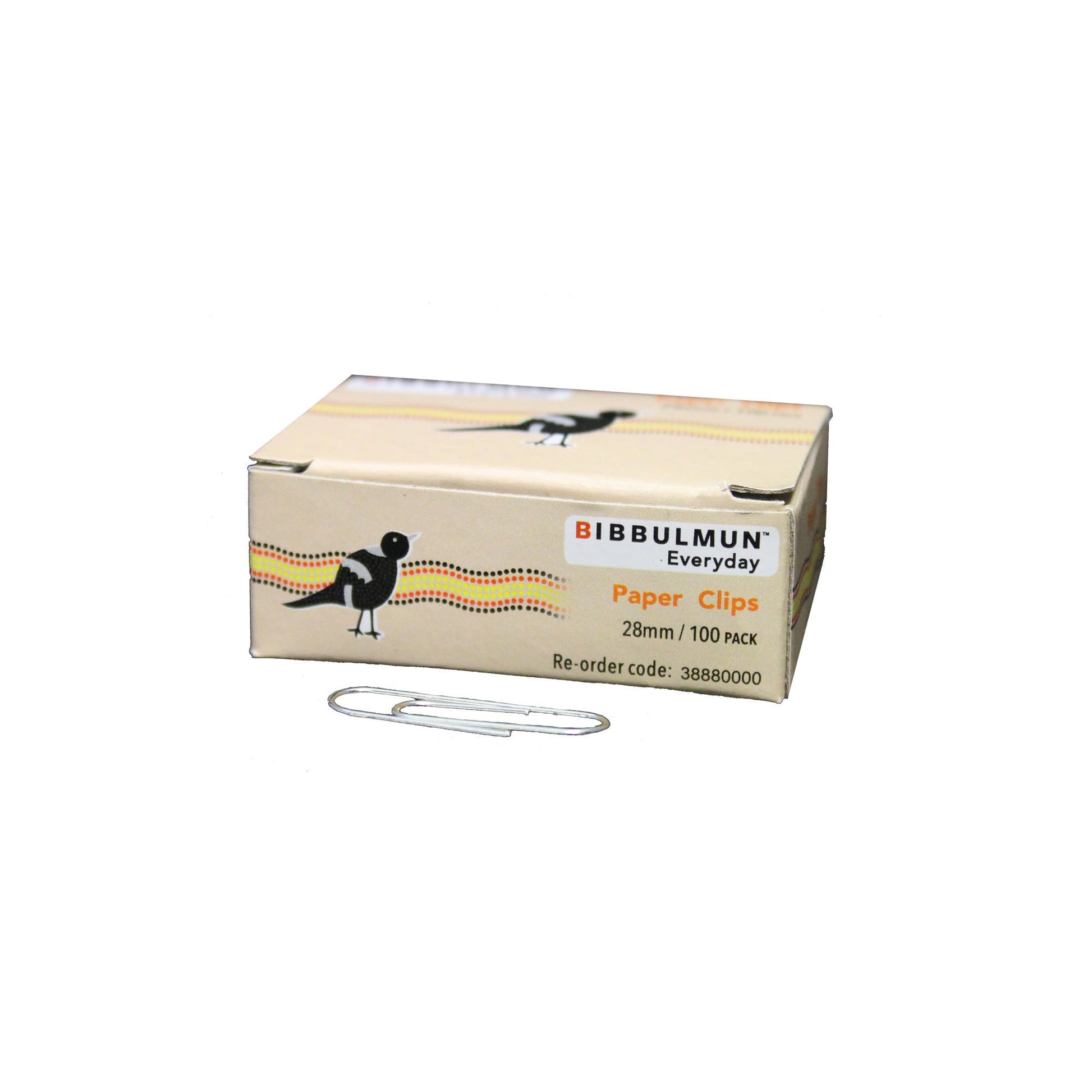 Paper Clips Small 28mm Silver 100 Pk 38880000 NPL-38880000