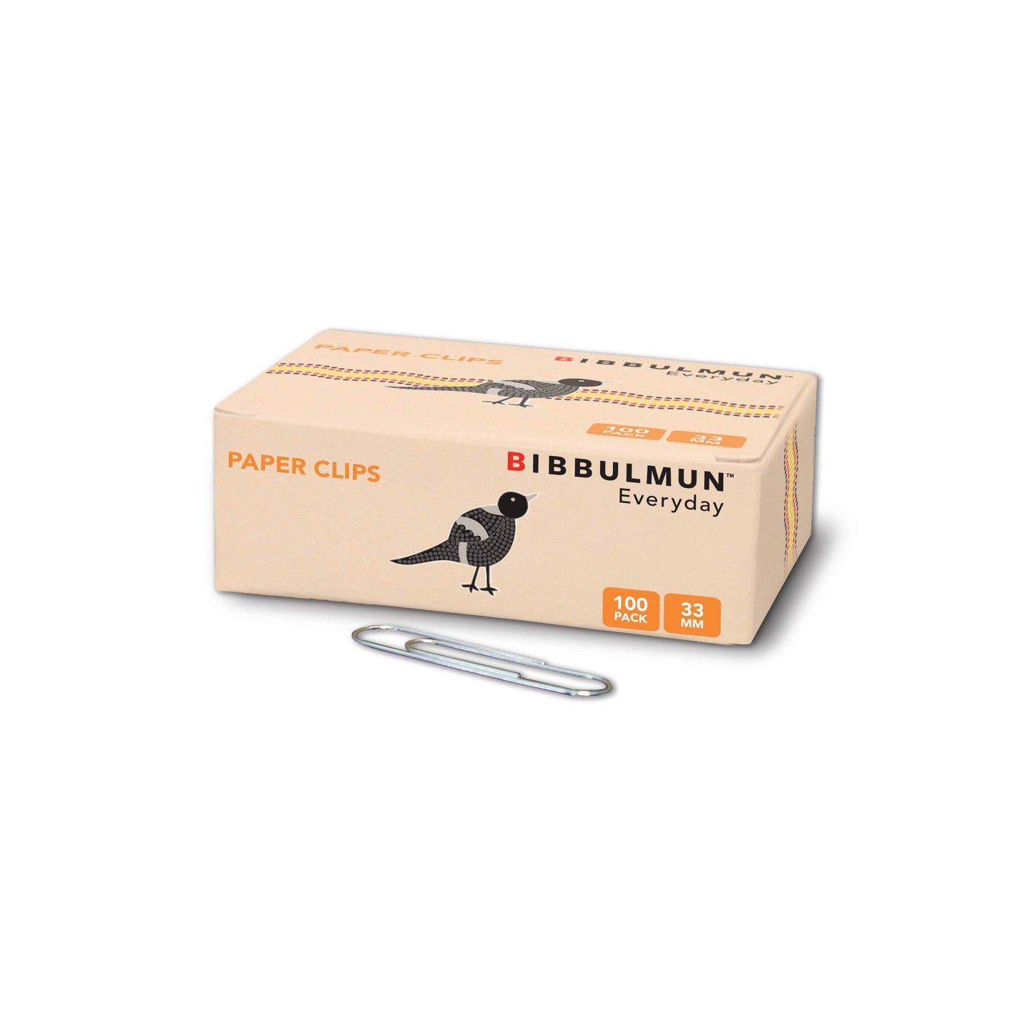 Paper Clips Large 33mm Silver 100 Pk 38881000 NPL-38881000