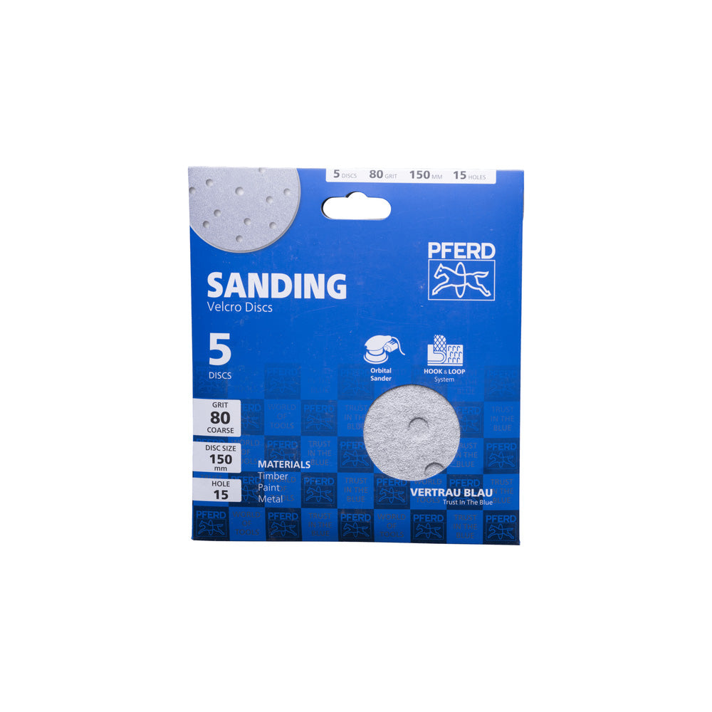POS uni. alu. oxide hook and loop-backed abrasive disc KSS ECO AC 150 A80_40108424_45017916