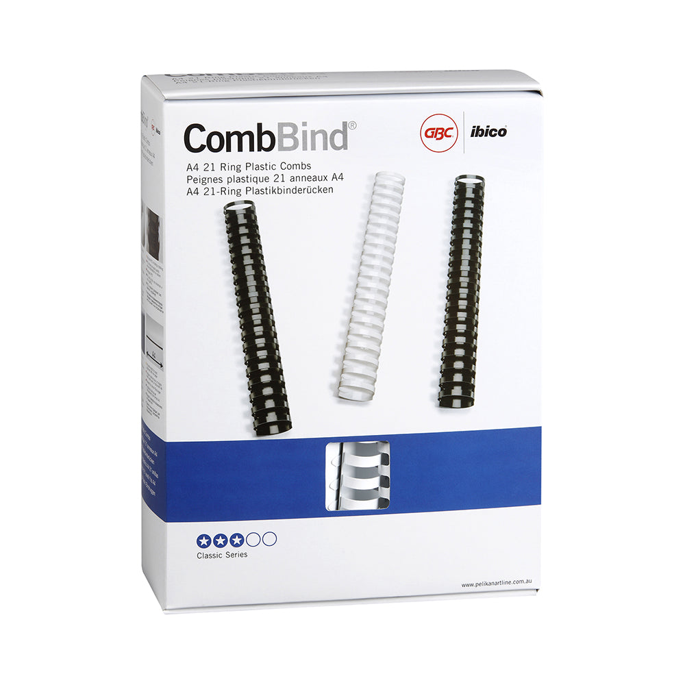 Coil Binders 32mm 21 Loop (50) Oval White_39195228_BEP32W50
