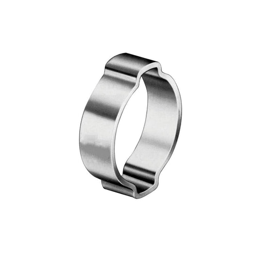 Double Ear Crimp-On Hose Clamp Zinc Plated 40 - 43mm 1-5/8 OD 94140008 W1COD4043/100