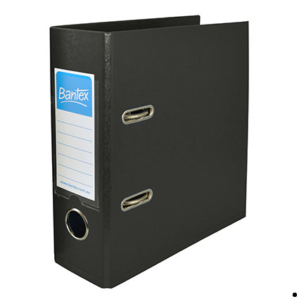 Bantex Binder Lever Arch File A5 70mm Pvc Black_39345103_400151361