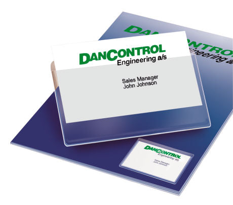 3L Business Card Pocket Long Side Opening 95 X 60mm Pack 100_39912000_87027