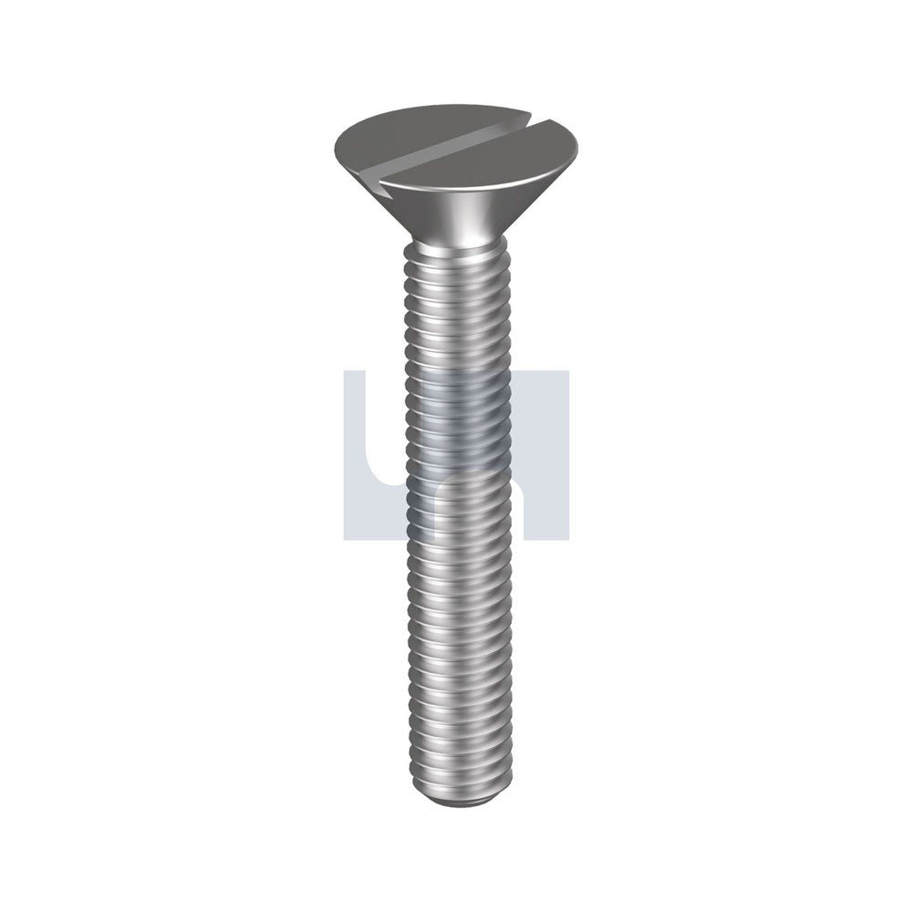 Metal Thread Csk Slot 304 Stainless Din963/A2 M5 25 - Pk 100_40092889_MS04CSM050025
