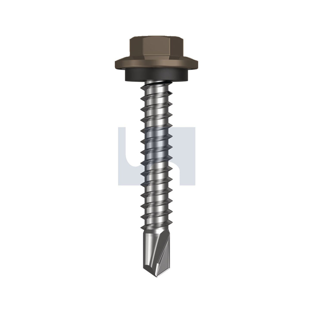 Metal Sds Hex Hd + Washer Jasper (Sorrell) -Cl4 As3566 #12-14 35 - Pk 500_40096385_FSTJAM4SH1214035