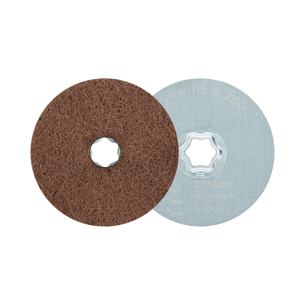COMBICLICK soft non-woven disc CC 115 mm A280 for cleaning /satin finishin_40108056_42001050