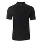 Polo Shirt S/S Poly Cotton 210 Black 2XL JB's Wear BAE Logo 50105055 BAE 210-BLK-2XL