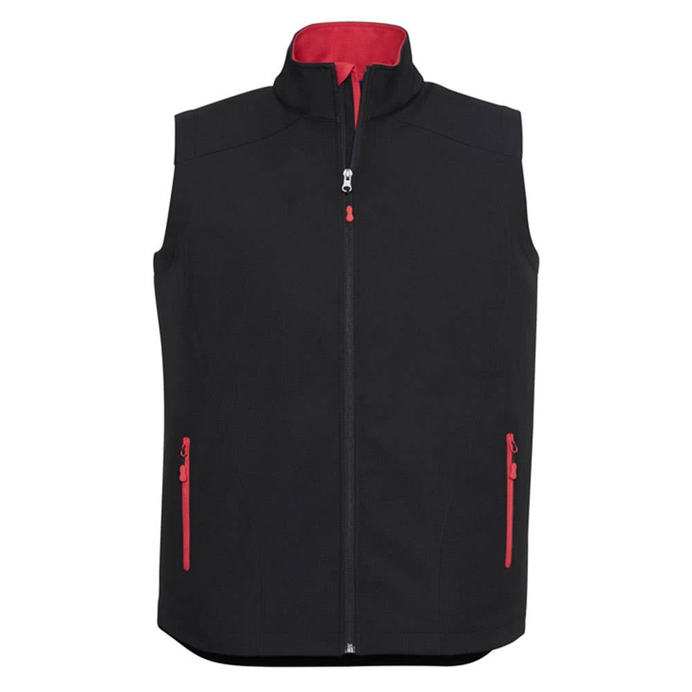 Vest Softshell Mens Geneva Biz BAE Logo BAEJ404M