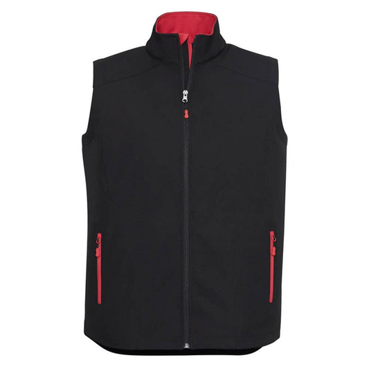 Vest Softshell Mens Geneva Biz BAE Logo BAEJ404M