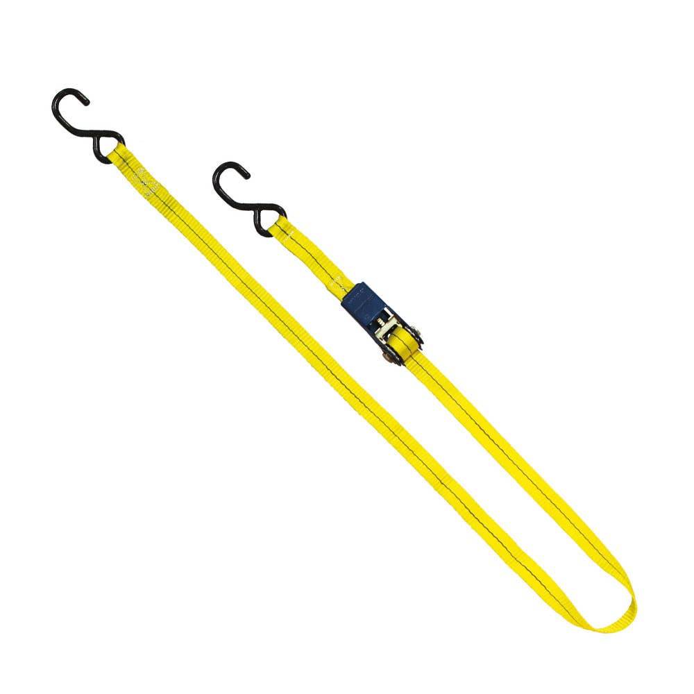 Strap Tie Down Ratchet + Hooks 25mm X 4m 250kg Spanset 40000858 B1-WEEKENDER-0x04