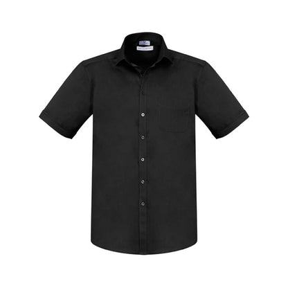 Shirt S/S Cotton Poly Elastane Monaco Black 3XL Biz 40003847 S770MS-BLK-3XL