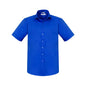 Shirt S/S Cotton Poly Elastane Monaco Electric Blue 2XL Biz 40003855 S770MS-E/BLU-2XL