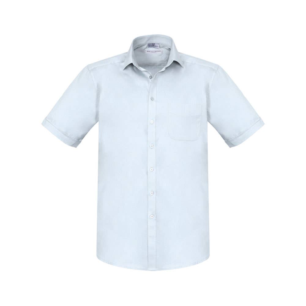 Shirt S/S Cotton Poly Elastane Monaco White 2XL Biz 40003864 S770MS-WHT-2XL
