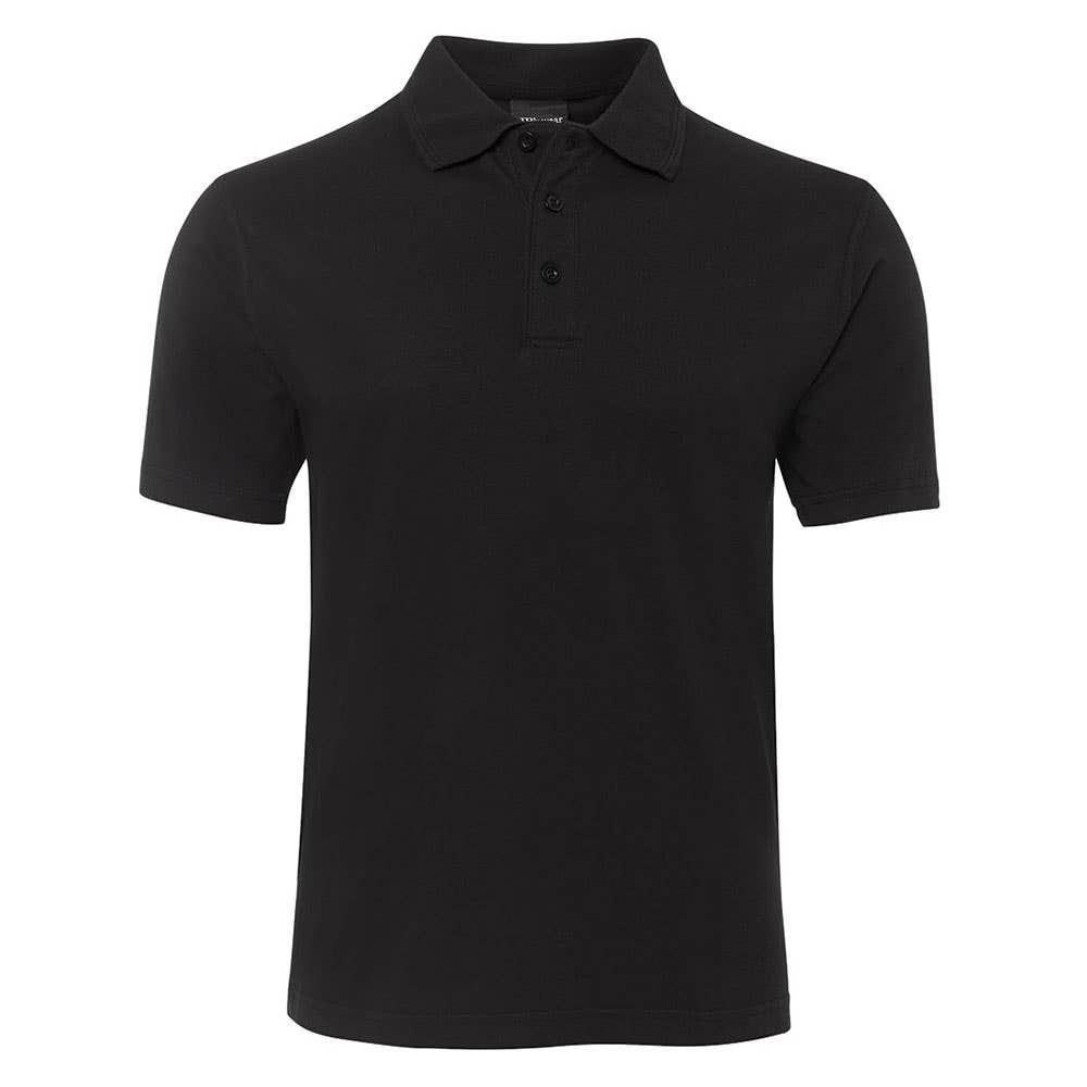 Polo Shirt Cotton Jersey Black 2XL 2CJ BAE Logo 50105098 BAE 2CJ-BLK-2XL