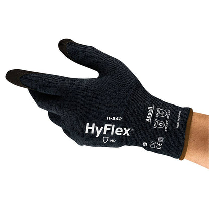 Gloves Nitrile Palm Cut Resistant Hyflex 11-542 Intercept Size 11 Ansell 40004245 11542110