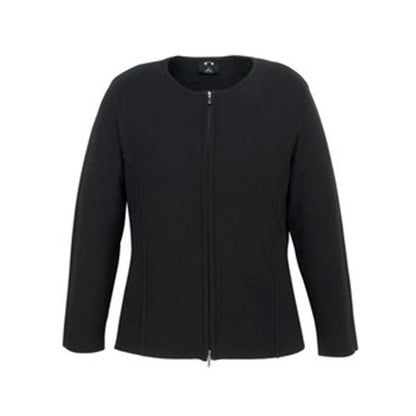 Cardigan Womens 2-Way Zip Biz BAE Logo BAELC3505