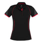 Shirt Polo S/S Womens Polyester Razor Biz BAE Logo BAEP405LS