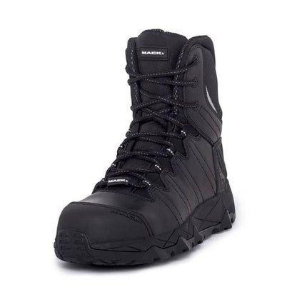 Boots Composite Toecap Lace + Zip Nitrile Rubber Black Terrapro 10 Mack 40004686 MKTERRPRZBBF100
