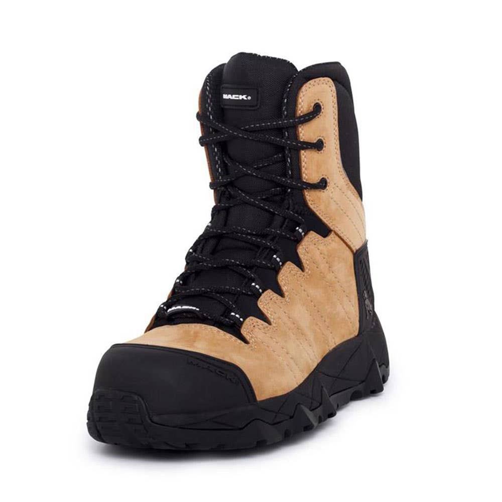 Boots Composite Toecap Lace + Zip Nitrile Rubber Honey Terrapro 10 Mack 40004456 MKTERRPRZHHF100