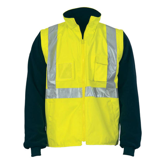 Jacket 200D CSR Tape X Back Hi Vis D/N 4 In1 - BSL Logo BSL3994
