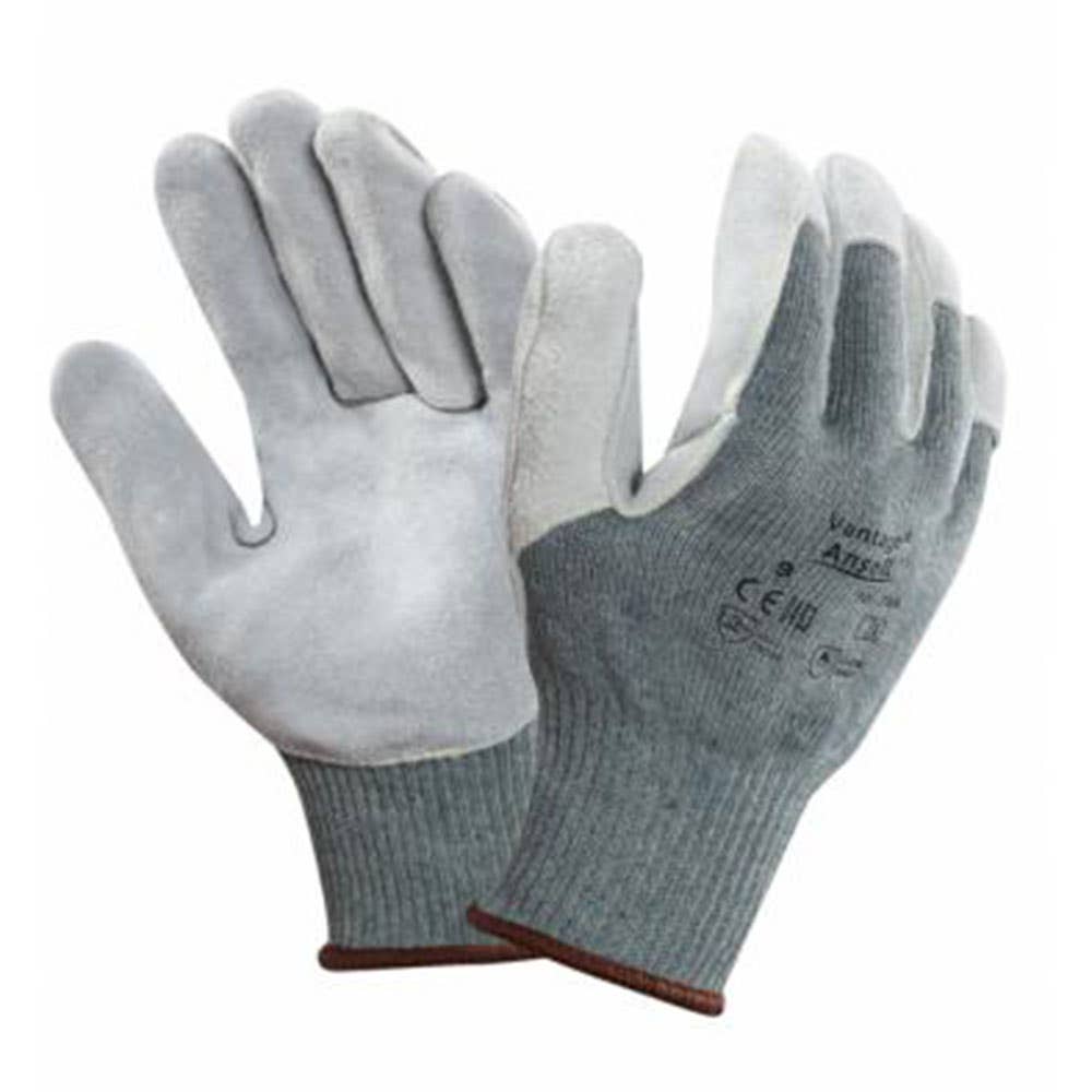 Gloves Kevlar M Duty High Tech Fibre Leather Palm Size 10 Ansell 70-765 90110330 70765100