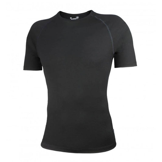 Shirt S/S Crew Base Layer Thermal Merino Mid 195 Black 2XL Wilderness Wear 40005107 U901-2XL