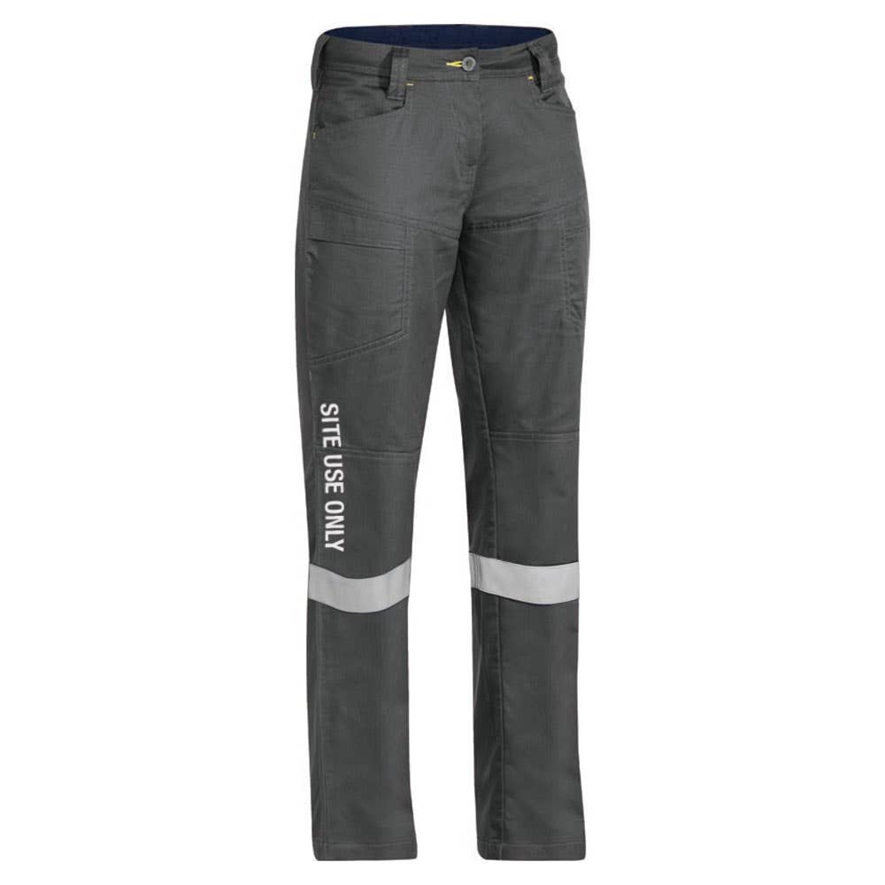 BPL6579T Women's Cotton Drill Taped Work Pants 234gsm Glencore GFM Site Use Only BPL6579T