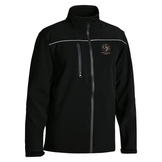 Jacket Soft Shell 310gsm Black 2XL MIM Logo 40005394 BJ6060GC BBLK2XL