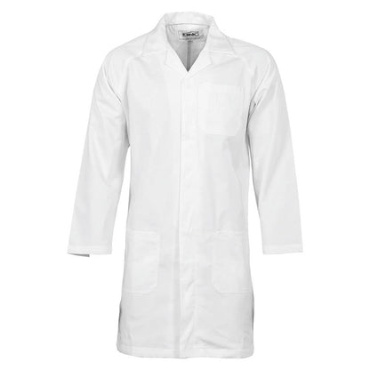 Coat Dust 200gsm Poly Cotton White 102R 40006071 3502-WHT-102R