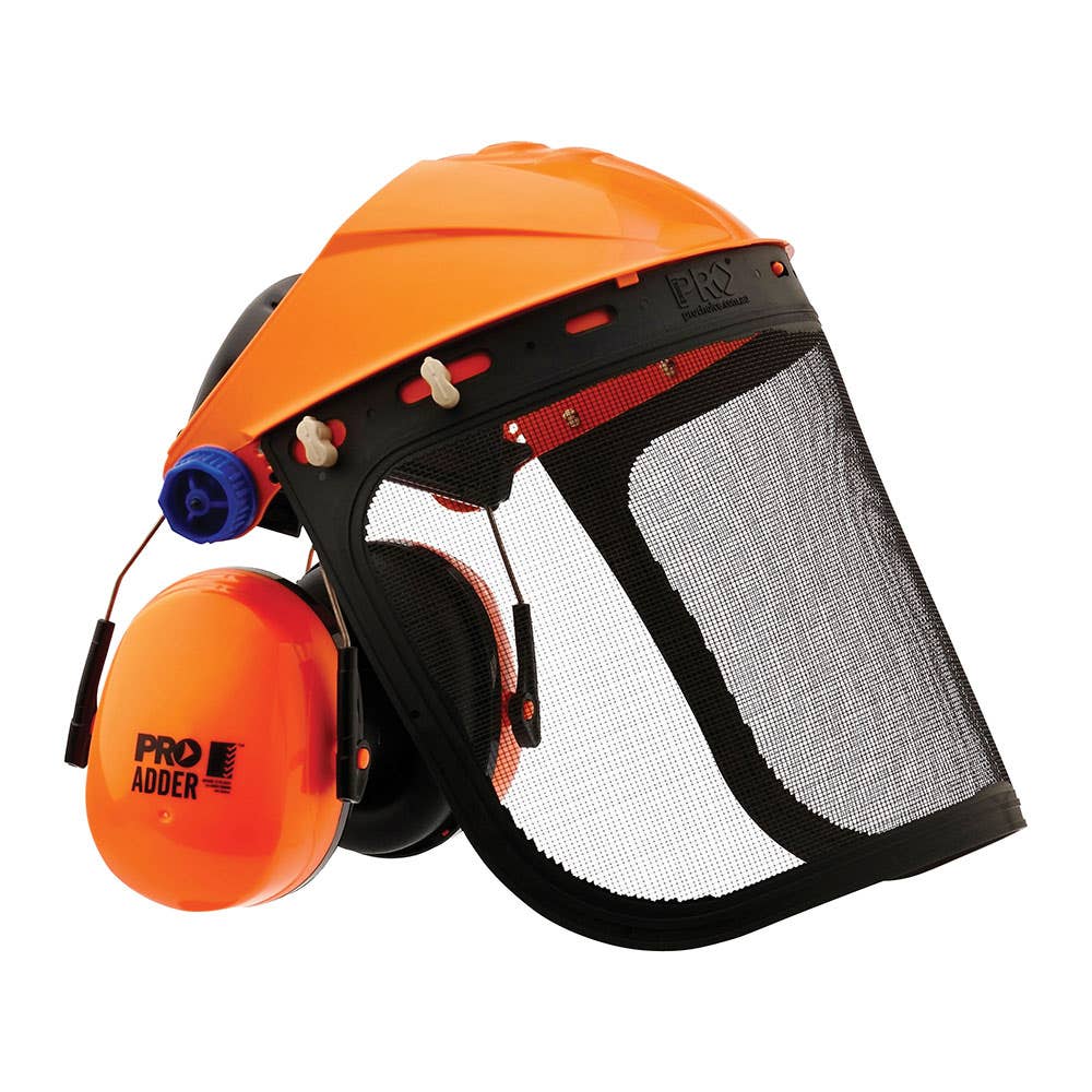 Browguard + Mesh Visor + Earmuff Class 5 32db Assembly Adder PRO Choice 40006597 BGVMADD