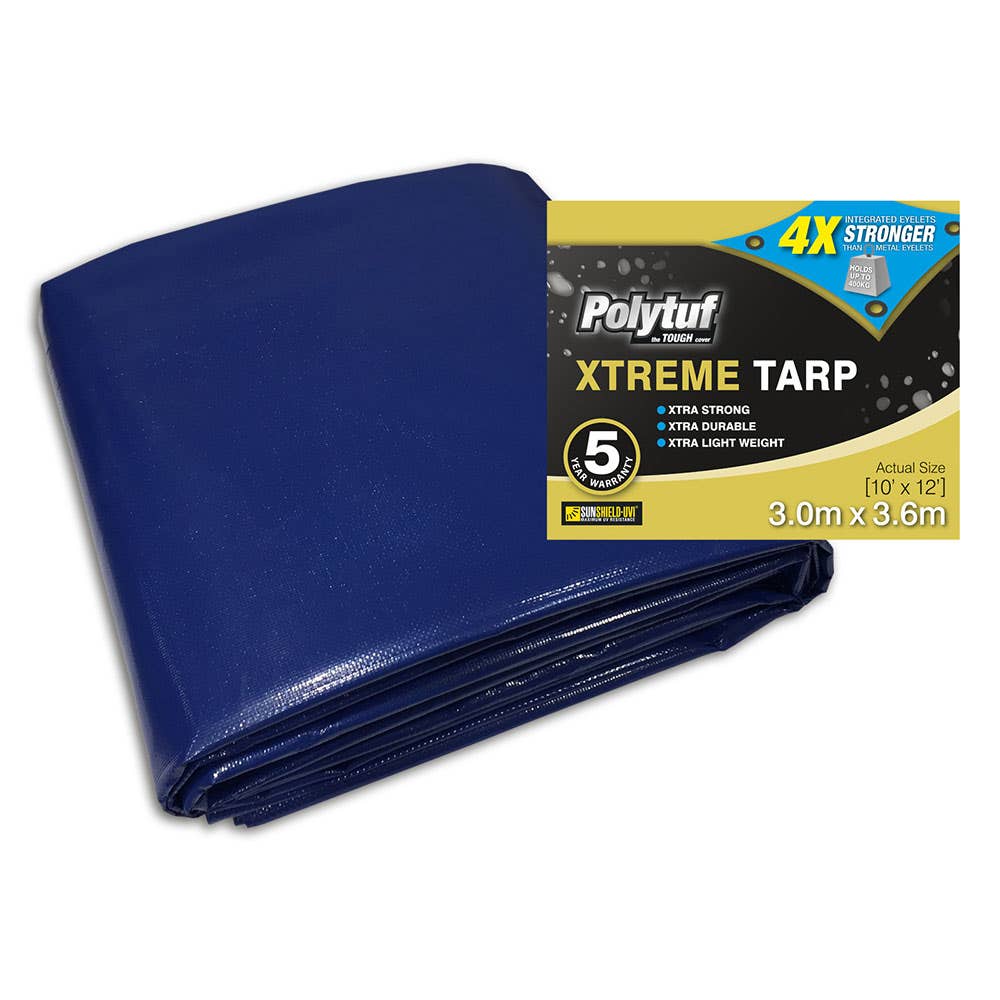 Tarpaulin XTREME Industrial Duty 3.0 X 3.6m Polytuf 40006610 XTE1012