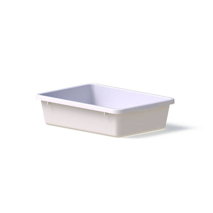 Plastic Crate 22L #5 Natural 540 X 380 X 137mm Food Grade Stack + Nest Okka 40007308 AP5CrateNatural