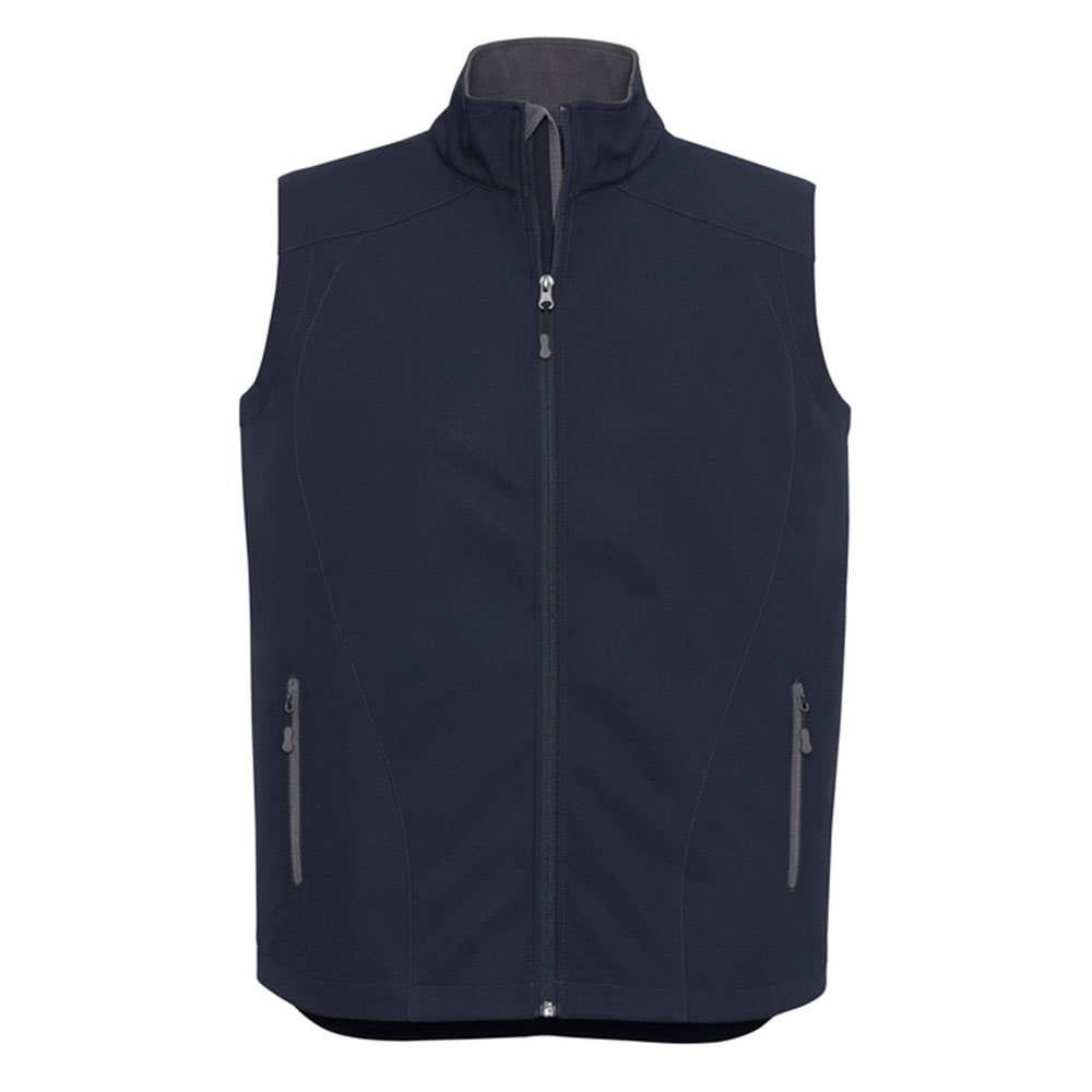 Vest Softshell Polyester Geneva Navy/Graphite 2XL J404M Biz 40007892 J404M-NAV/GRAPH-2XL
