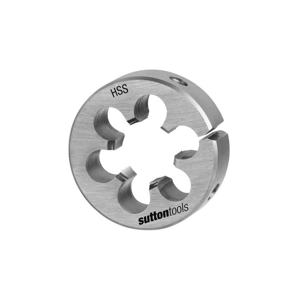 Die Button 2'' OD HSS M552 12mm X 1.75P Sutton 40007953 M5521200