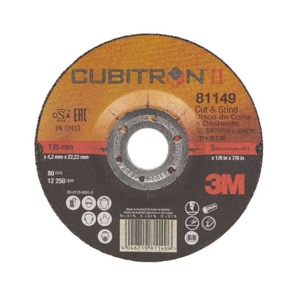 Wheel Cut Off + Grinding 230 X 4.2 X 22mm Cubitron II 81154 3M 40007968 XC991078376