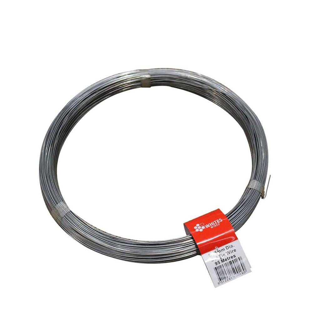 Wire Tie Galvanised 1.25mm Dia 18G X 95m 1kg    50016 40007980 50016