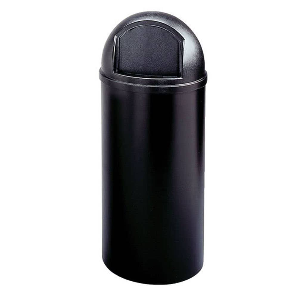 Bin Marshall Black 57L Rubbermaid 40007989 FG816088BLA