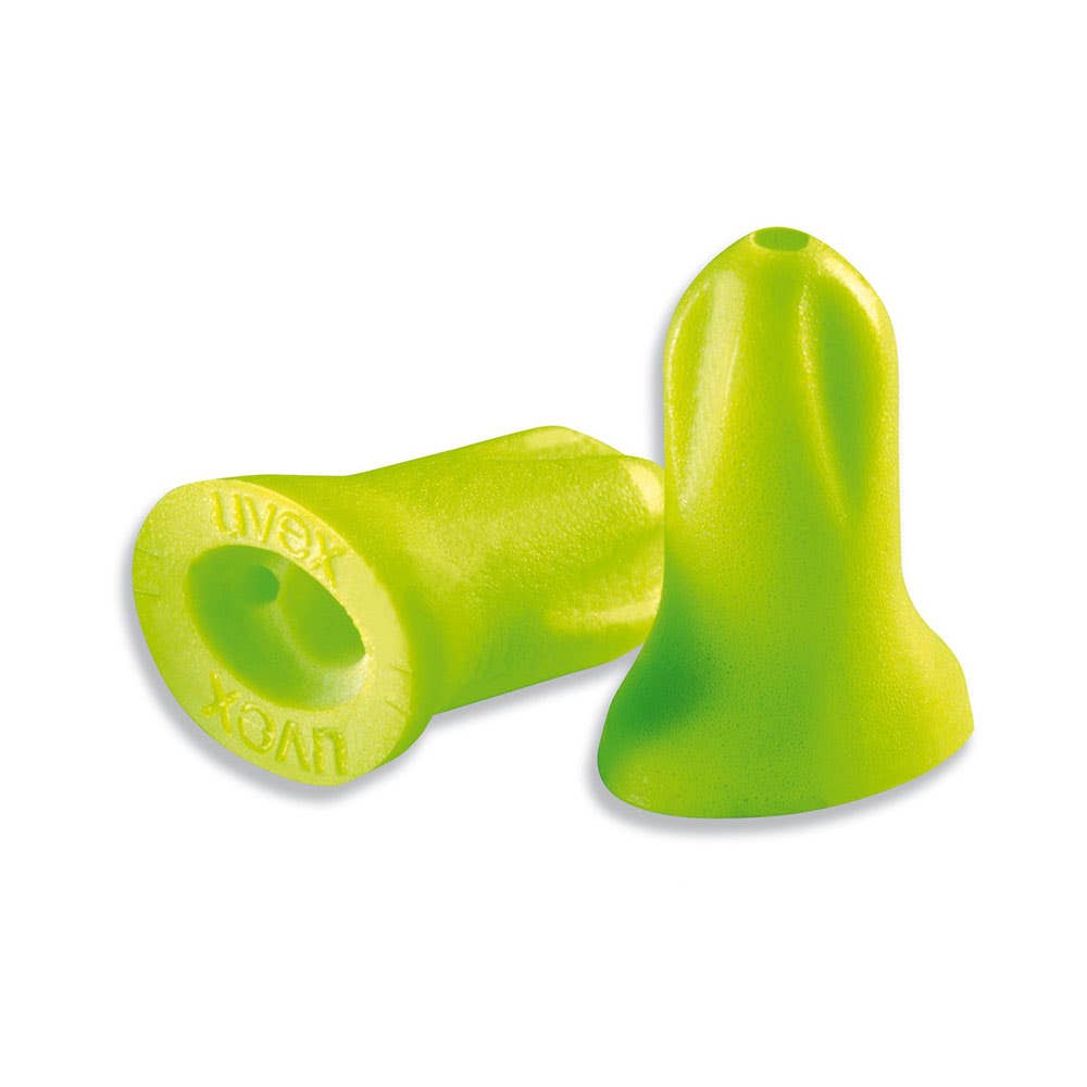 Earplugs Uncorded Disposable Hi-Com 16db Class 2 Lime HC-PB UVEX 40008025 HC-PB