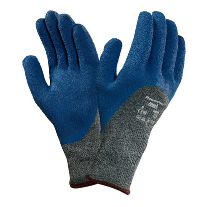 Gloves Powerflex 80-658 Rubber Latex Palm Coating Cut 5 Size 10 Ansell 40008451 80-658-10
